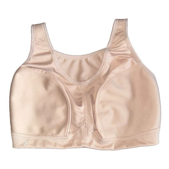 Glamorise Sports Bra‎ Sz 34G Nude Beige Full Coverage Support Bra Womens - Picture 1 of 9